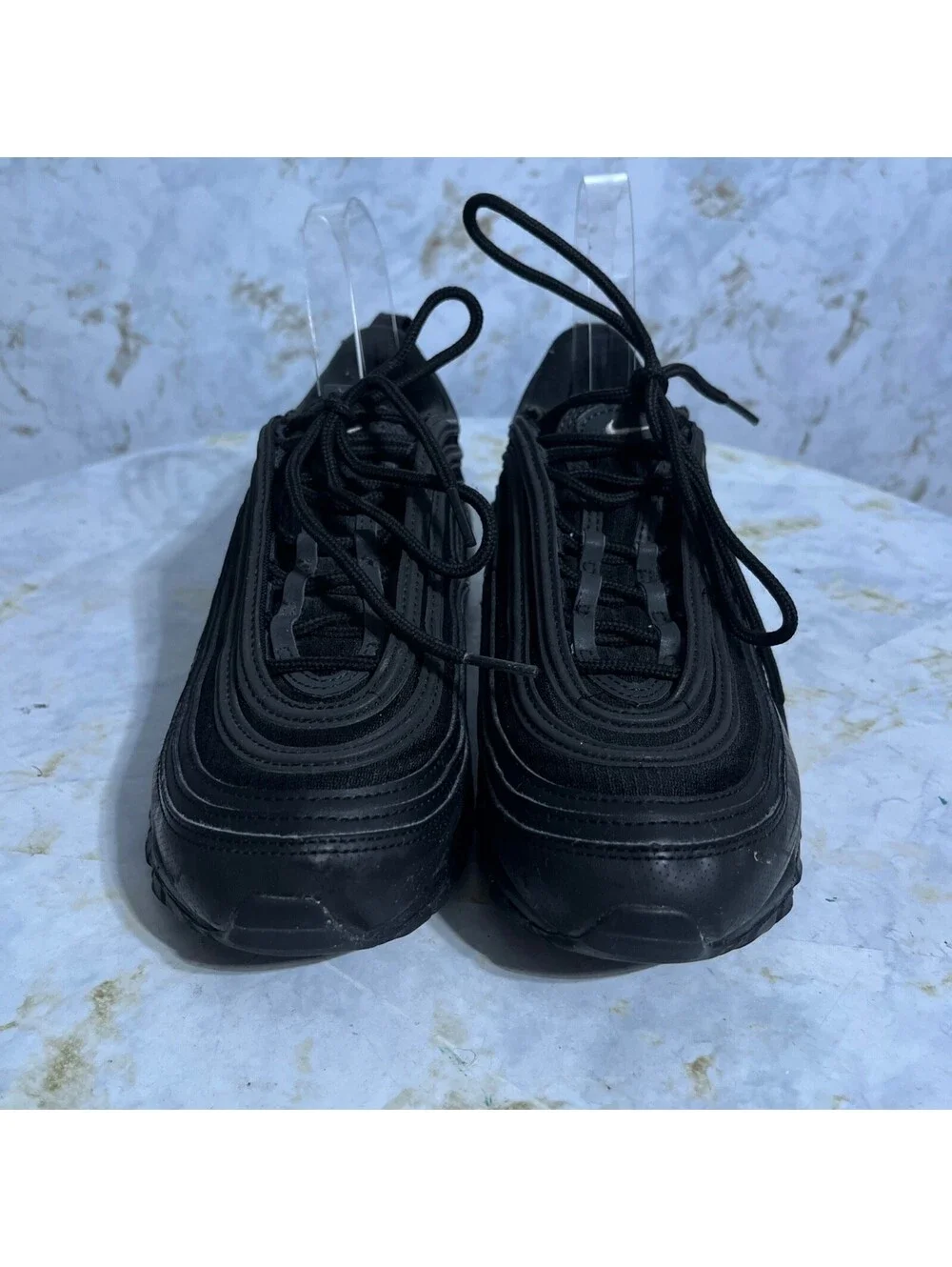 Nike Air Max 97 Women's Size 7 Shoes Black Athletic Low Top Trainer Sneakers